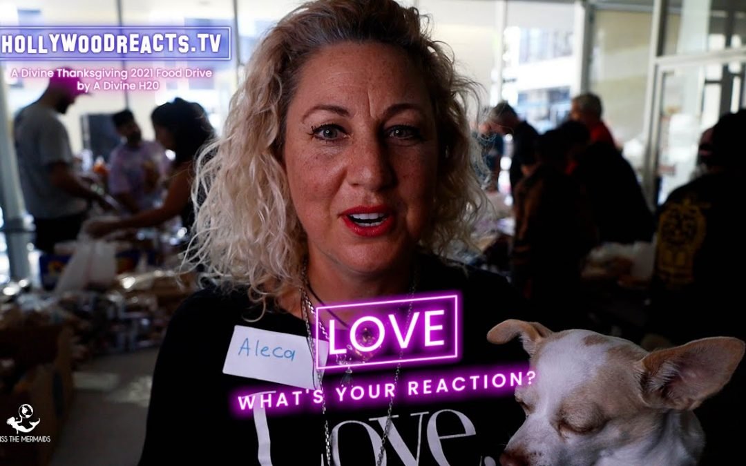 Aleca & Falafel King React To The Word ‘Love’ – Hollywood Reacts – Divine Project