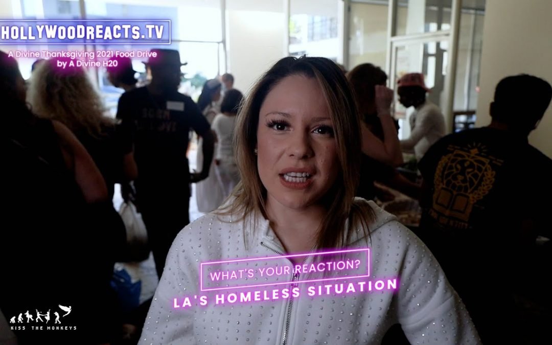 Zareth Shahar Reacts To Homeless Situation In LA – Hollywood Reacts – Divine Project