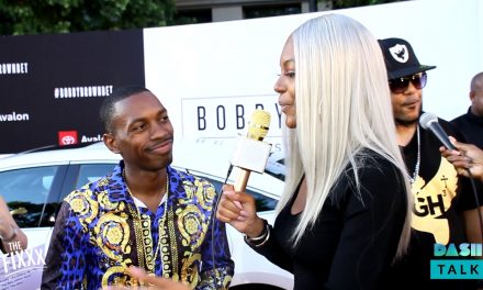 BET Premier of the Bobby Brown Story: Red Carpet interview w/ Melvin Jackson Jr