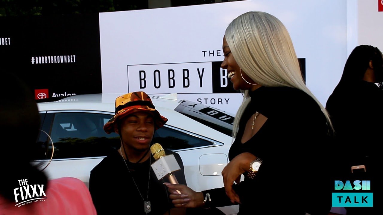 BET Premier of the Bobby Brown Story: Red Carpet interview w/Dante Hoagland