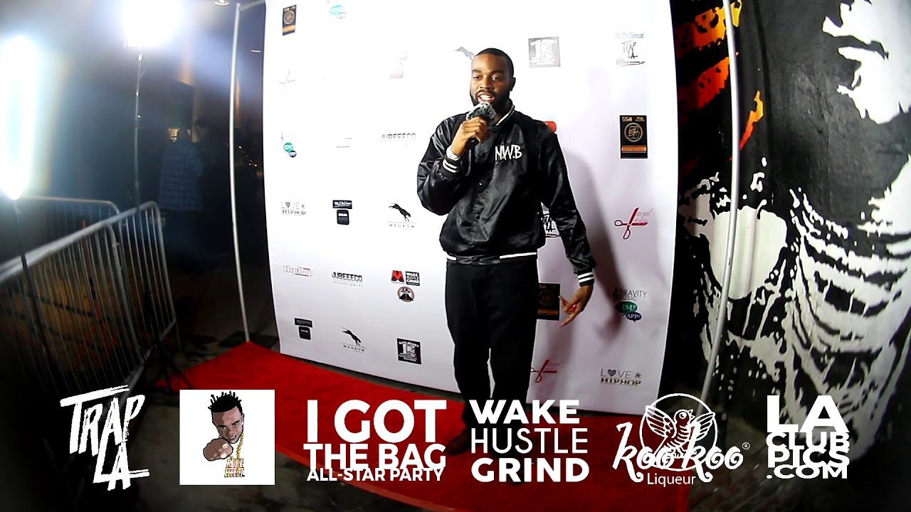 DJ Exclusive Red Carpet Shout Out @ I Got The Bag NBA All Star Weekend Party   LAClubPics