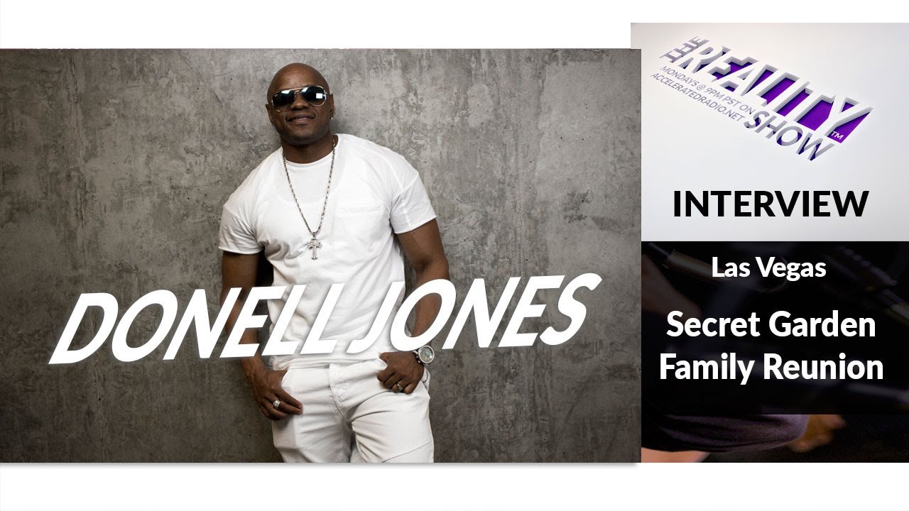 Donell Jones interviewed by The Reality Show @ The Secret Garden Family Reunion in Vegas