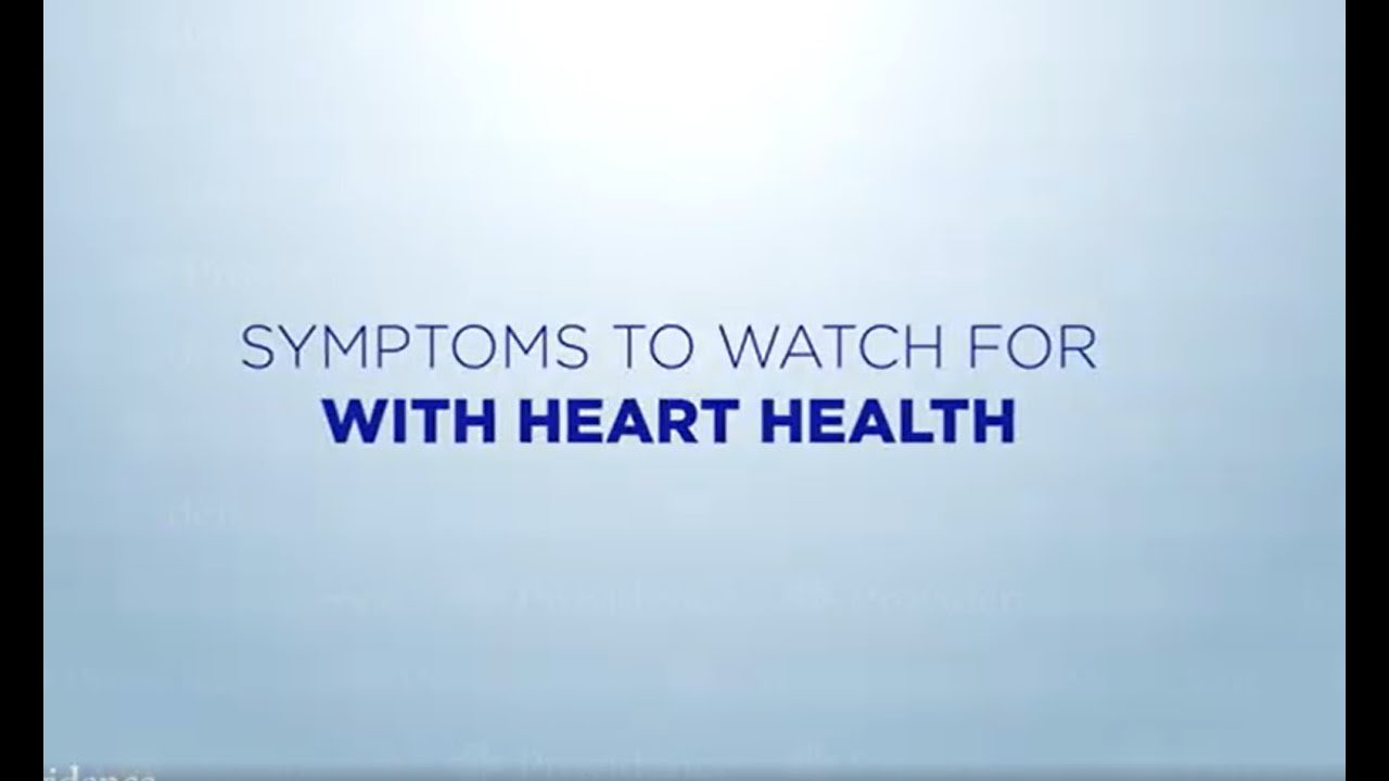 Men's Heart Health - Symptoms To Look For